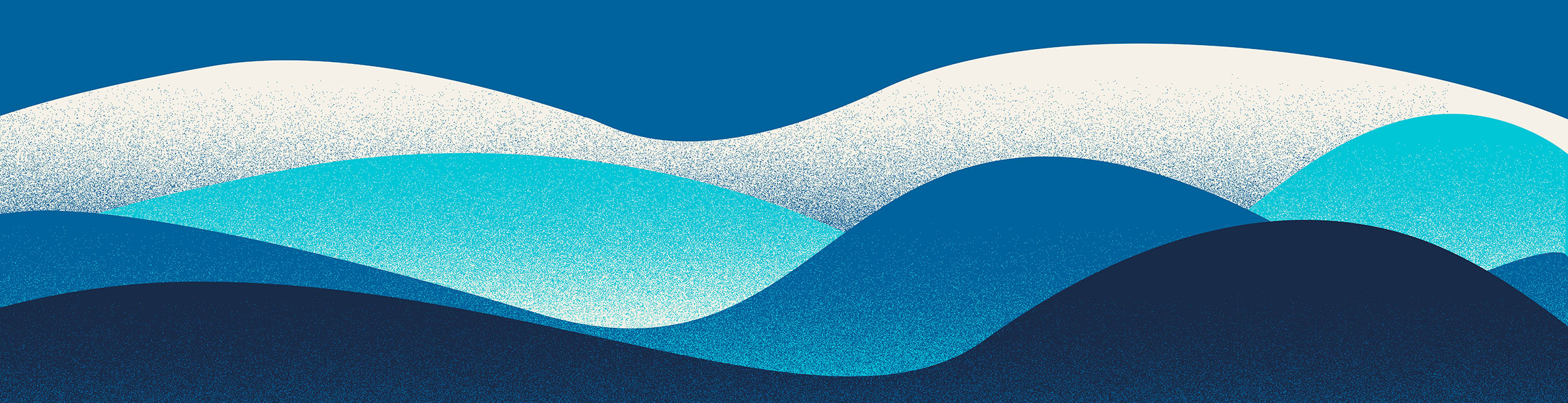 Blue wave design